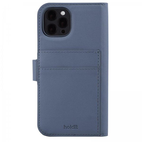 holdit iPhone 12/iPhone 12 Pro Pung Etui Wallet Case Magnet Plus Pacific Blue