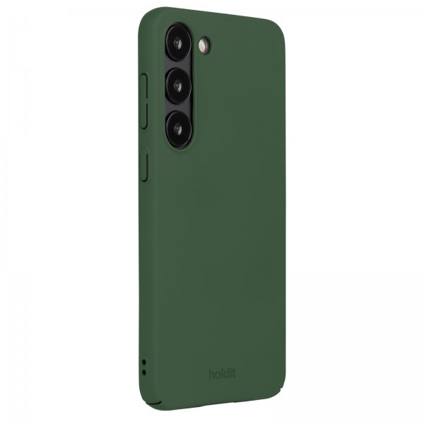 Holdit Samsung Galaxy S24 Cover Slim Case Forest Green