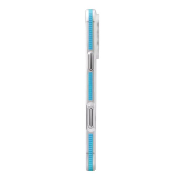 Rvelon iPhone 17 Etui Korrugeret MagSafe Blå