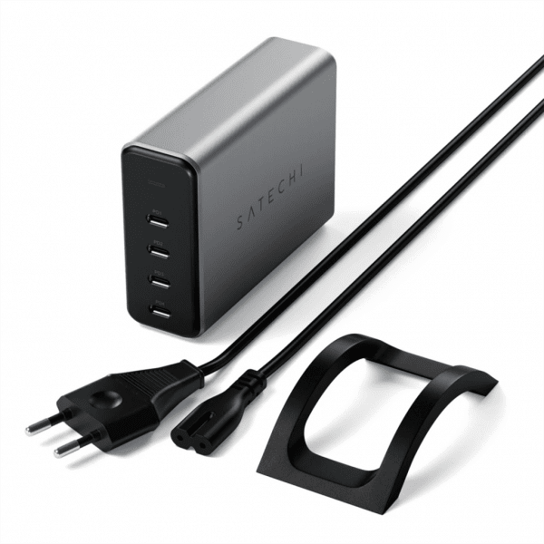 Satechi 165W GaN PD-oplader med 4 USB-C-porte