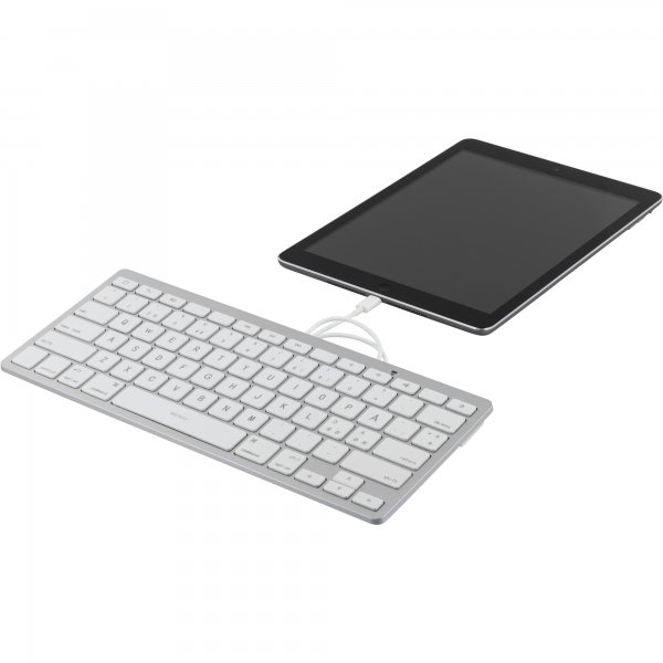 Deltaco Tastatur Kabelbundet Lightning 0.4m
