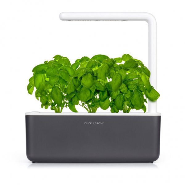 Click and Grow Smart Garden 3 Startsæt Mørkegrå