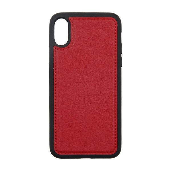 iPhone X/iPhone Xs Etui med aftageligt Cover Rød