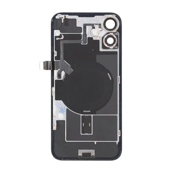 iPhone 16 Plus Bagsideglas Komplet OEM - Rosa