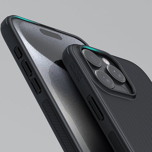 Nillkin iPhone 16 Pro Cover Super Frosted Shield Pro Sort