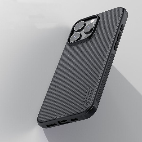 Nillkin iPhone 16 Pro Cover Super Frosted Shield Pro Sort