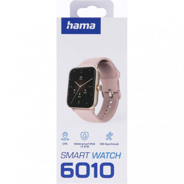 Hama Smartwatch 6010 Rosaguld