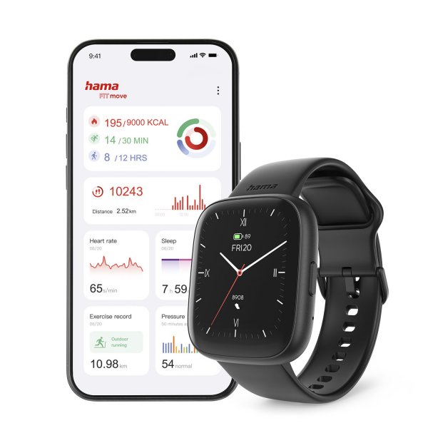 Hama Smartwatch 4000 Sort