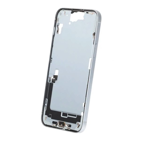 Midterramme med smådele til iPhone 15 Plus - Blå OEM