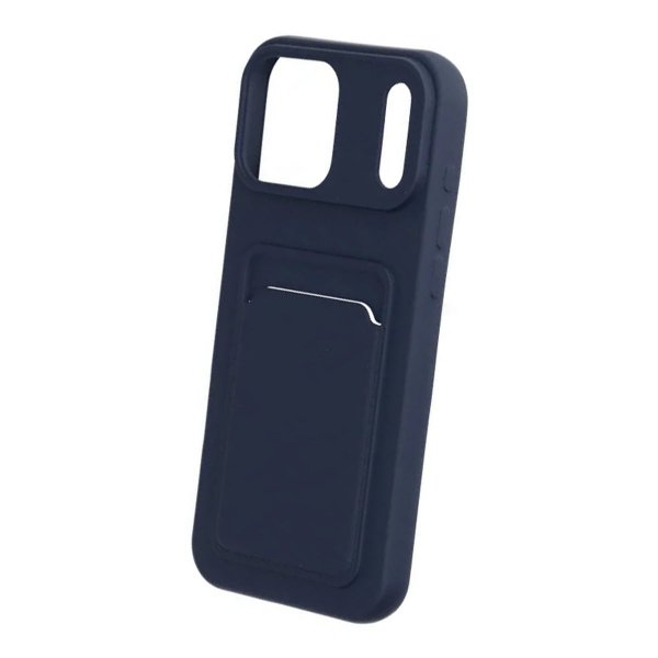 iPhone 17 Pro Max Cover Kortholder Blå