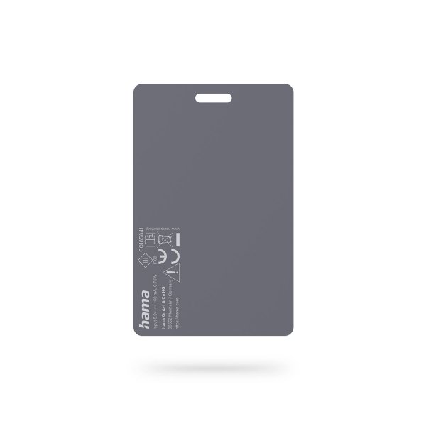 Hama Apple/Android Smart Tracker Pungfinder Genopladelig