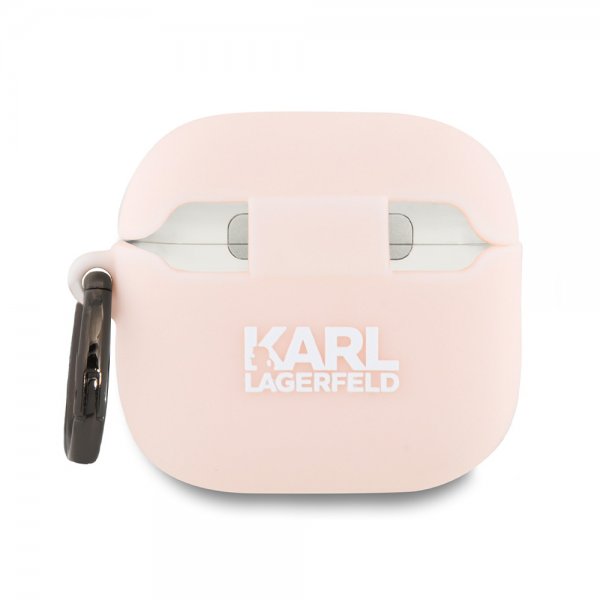 Karl Lagerfeld AirPods 4 Cover Choupette 3D Rosa