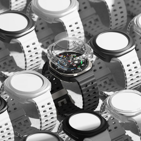 Ringke Samsung Galaxy Watch Ultra 47mm Cover og Skærmbeskyttelse Slim & Glass Transparent