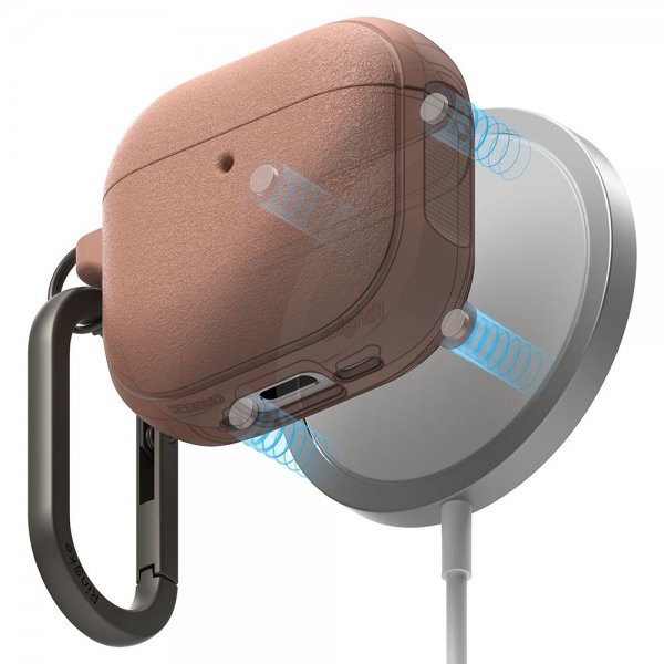 Ringke AirPods 4 Cover Onyx MagSafe Constant Coral