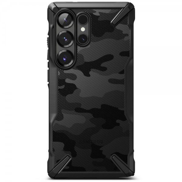 Ringke Samsung Galaxy S25 Ultra Cover Fusion X Camo Black