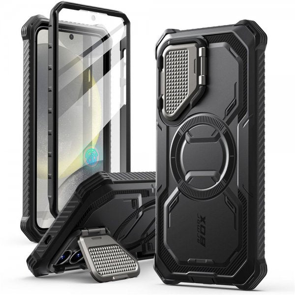 Supcase Samsung Galaxy S25 Cover ArmorBox MagSafe Sort