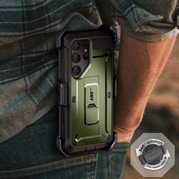 Supcase Samsung Galaxy S25 Ultra Cover UB Pro Grøn