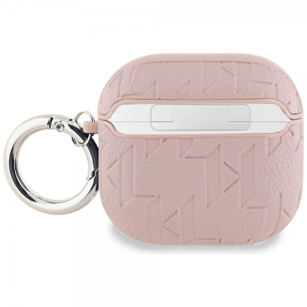 Karl Lagerfeld AirPods 4 Cover Monogram Choupette Rosa