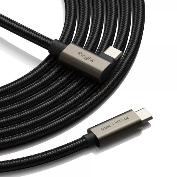 Ringke USB-C Kabel 90 Grader Vinklet USB 3.2 Gen 2 2m