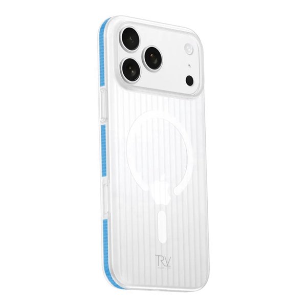 Rvelon iPhone 17 Pro Etui Riflet MagSafe Blå