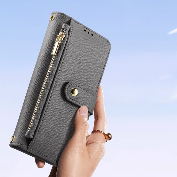 Dux Ducis iPhone 15 Cover 2-i-1 Lawa Series MagSafe Grå