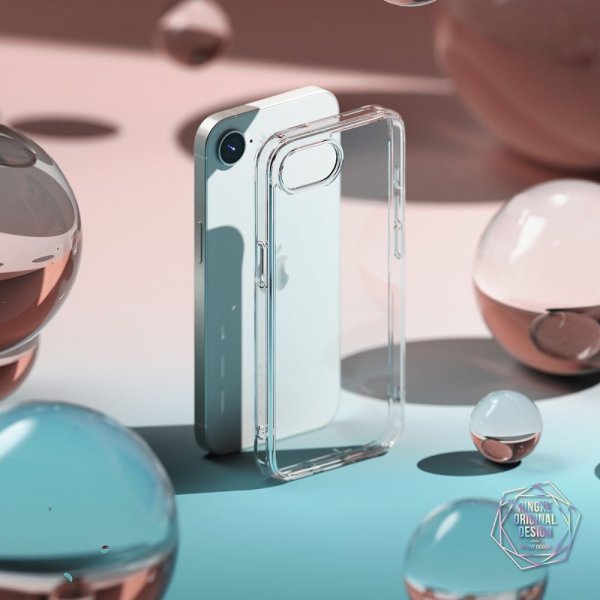 Ringke iPhone 16e/iPhone 17e Cover Fusion Transparent