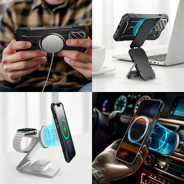 Supcase iPhone 16e/iPhone 17e Cover UB Mag XT Sort
