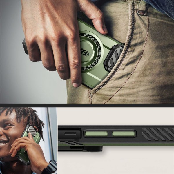 Supcase iPhone 16e/iPhone 17e Cover UB Mag XT Grøn