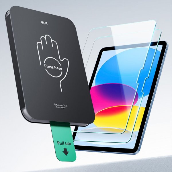 ESR iPad 10.9 (gen. 10)/iPad 11 (A16) Skærmbeskyttelse UltraFit 2-pak