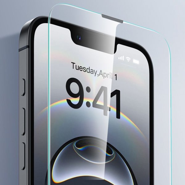 ESR iPhone 13/13 Pro/14/16e/17e Skærmbeskyttelse UltraFit 2-pak