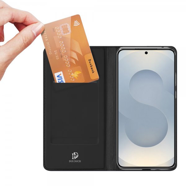 Dux Ducis Samsung Galaxy S25 Edge Etui Skin Pro Series Sort