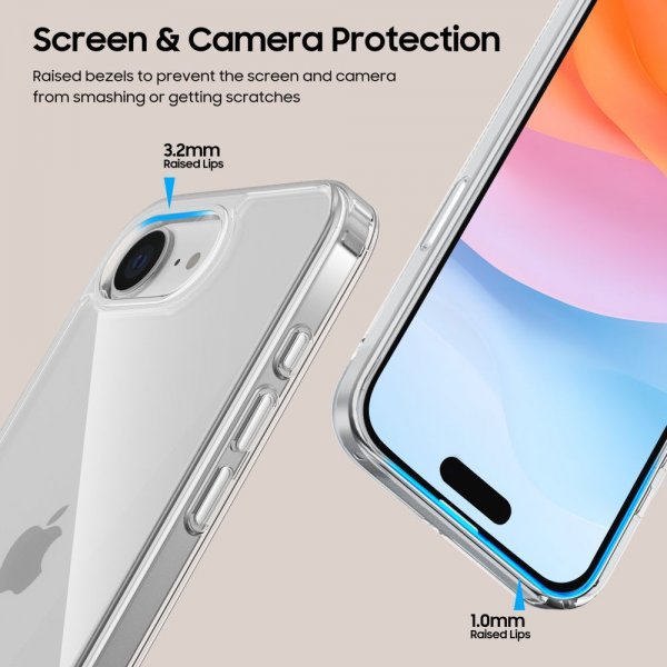 Tech-Protect Nothing Phone (3a) Pro Cover FlexAir Hybrid Transparent