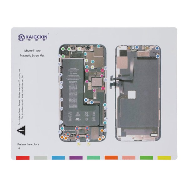 Magnetisk skruemåtte til iPhone 11 Pro