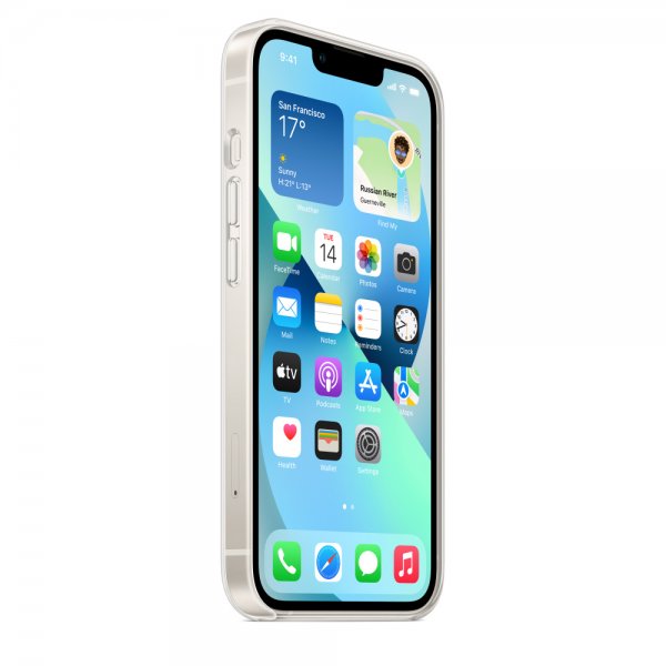 Apple Original iPhone 13 Cover Clear Case MagSafe Transparent