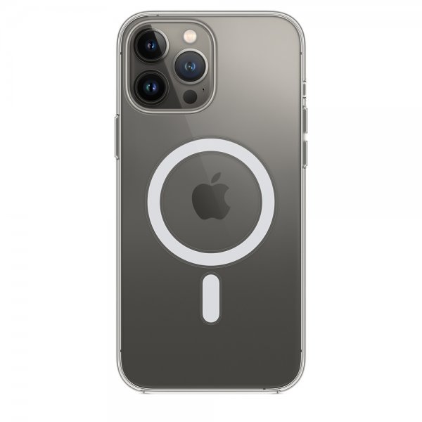 Apple Original iPhone 13 Pro Max Cover Clear Case MagSafe Transparent