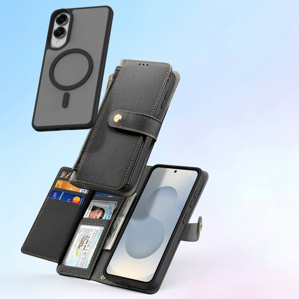 Dux Ducis Samsung Galaxy S25 Edge Etui 2-i-1 Lawa Series MagSafe Sort