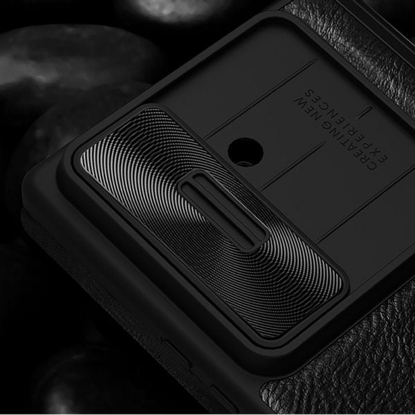 Nillkin Samsung Galaxy Z Fold 7 Cover Qin Pro Læder Sort
