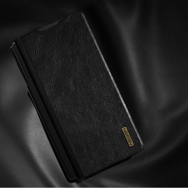 Nillkin Samsung Galaxy Z Fold 7 Cover Qin Pro Læder Sort