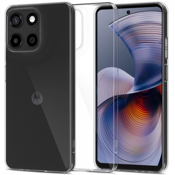 Tech-Protect Motorola Moto G56 Cover FlexAir Transparent