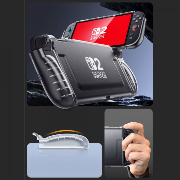 Supcase Nintendo Switch 2 Cover Crystal Transparent