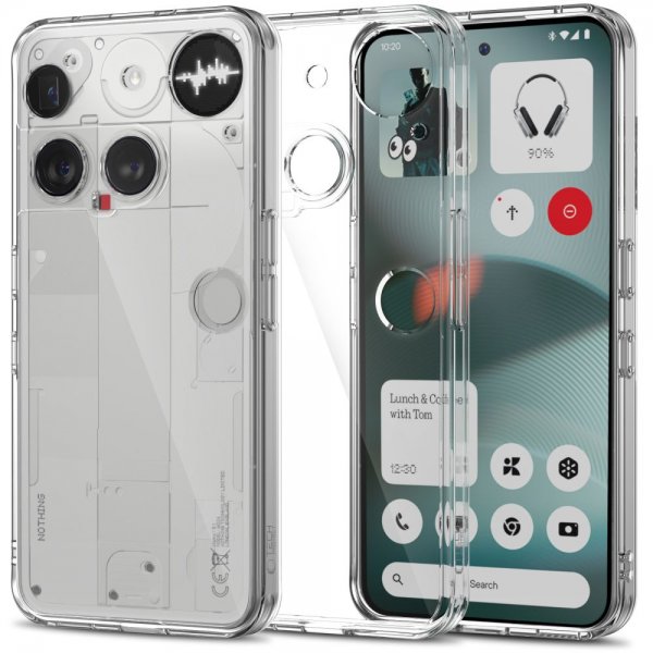 Tech-Protect Nothing Phone 3 Cover FlexAir Hybrid Transparent