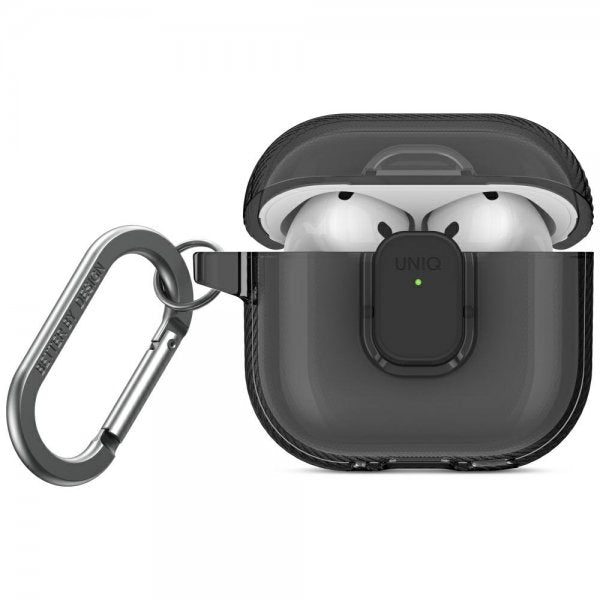 UNIQ AirPods 4 Cover Glase Pro Sort