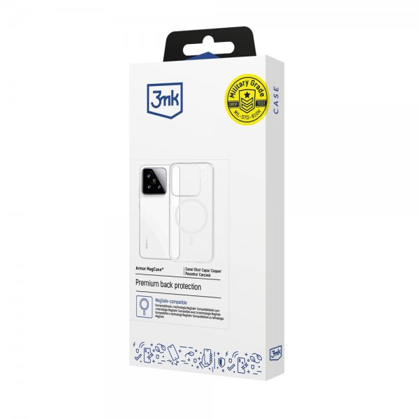 3mk Xiaomi 15 Cover Armor MagCase Transparent