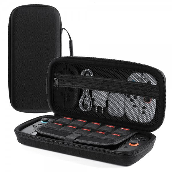 Dux Ducis Nintendo Switch 2 Taske med Håndtag og Spilleopbevaring Sort