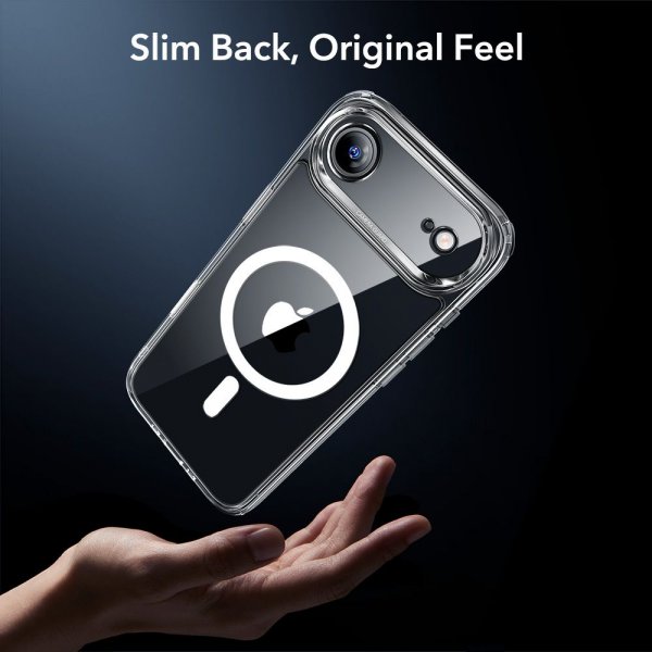 ESR iPhone Air Cover og Skærmbeskytter Classic Hybrid MagSafe Sæt Transparent