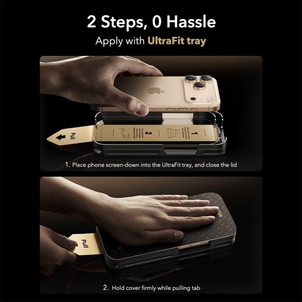 ESR iPhone 17 Pro Max Skærmbeskyttelse UltraFit Armorite