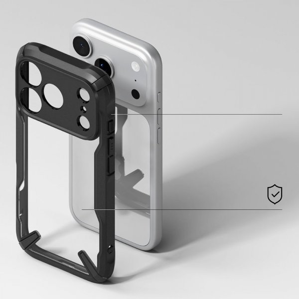 Ringke iPhone 17 Pro Max Cover Fusion X Sort