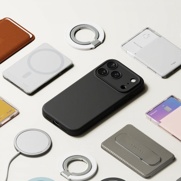 Ringke iPhone 17 Pro Max Skal Silikone Magnetic Sort