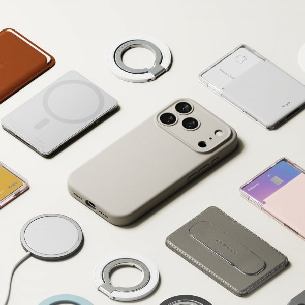 Ringke iPhone 17 Pro Cover Silikone Magnetic Stone
