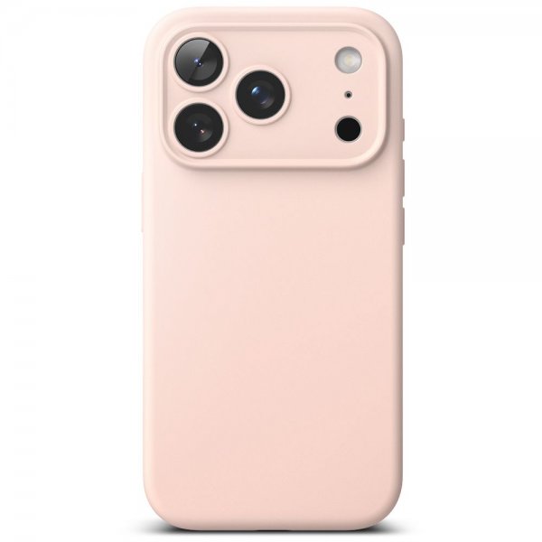 Ringke iPhone 17 Pro Cover Silikone Magnetic Pink Sand